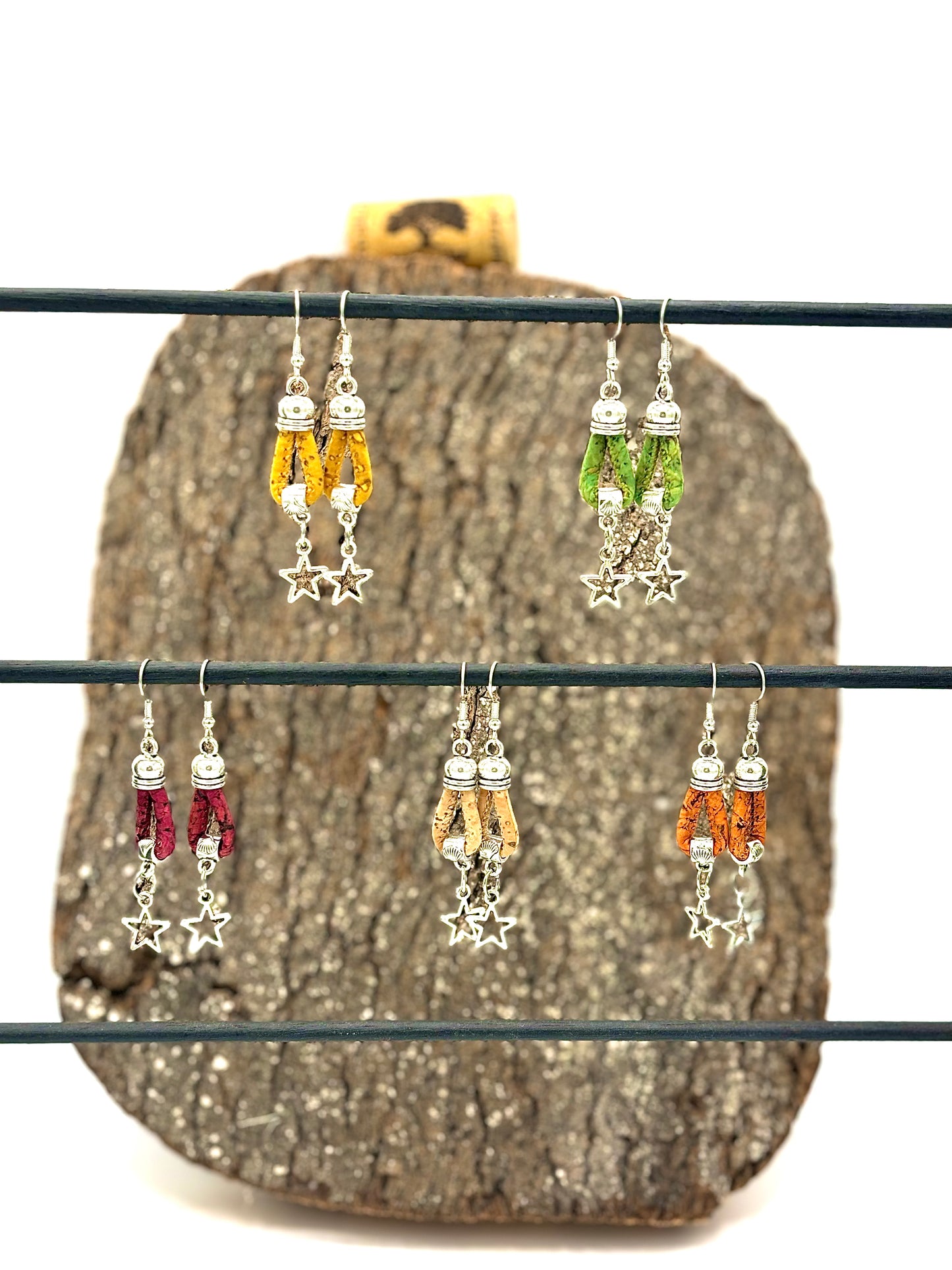 Boucles d'oreilles étoile