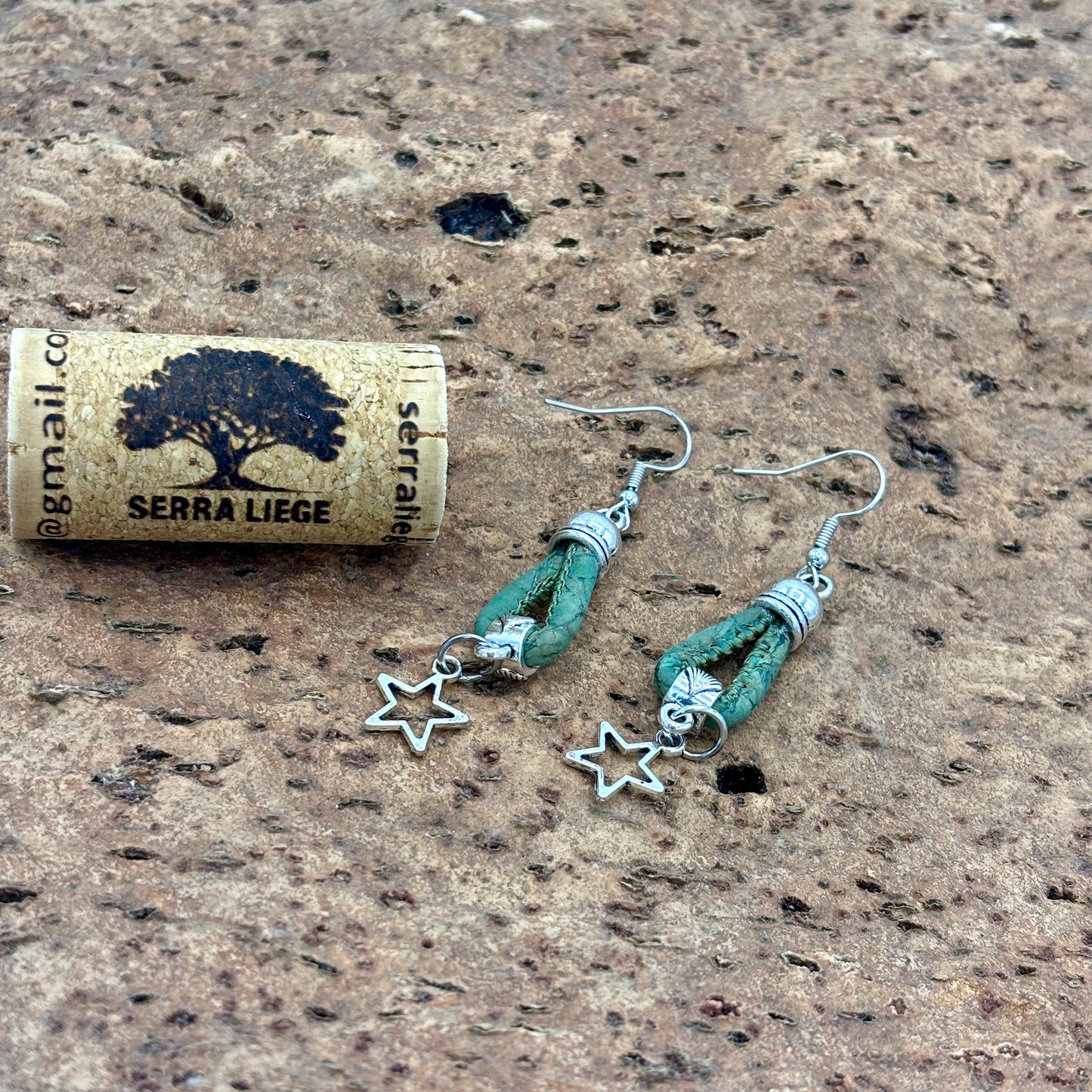 Boucles d'oreilles étoile