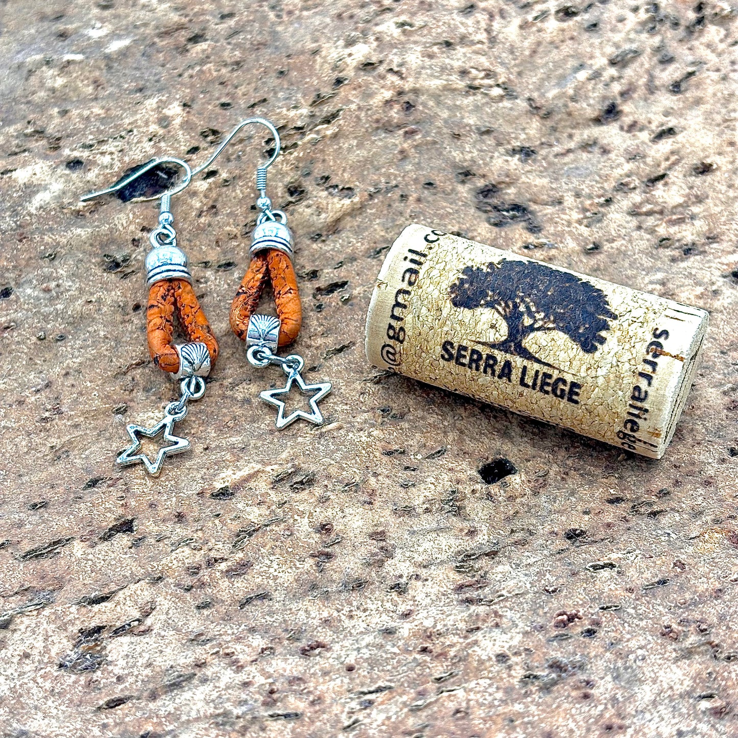 Boucles d'oreilles étoile