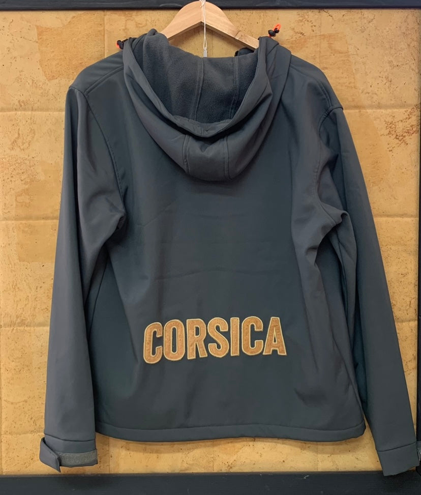 Veste capuche Corsica liège